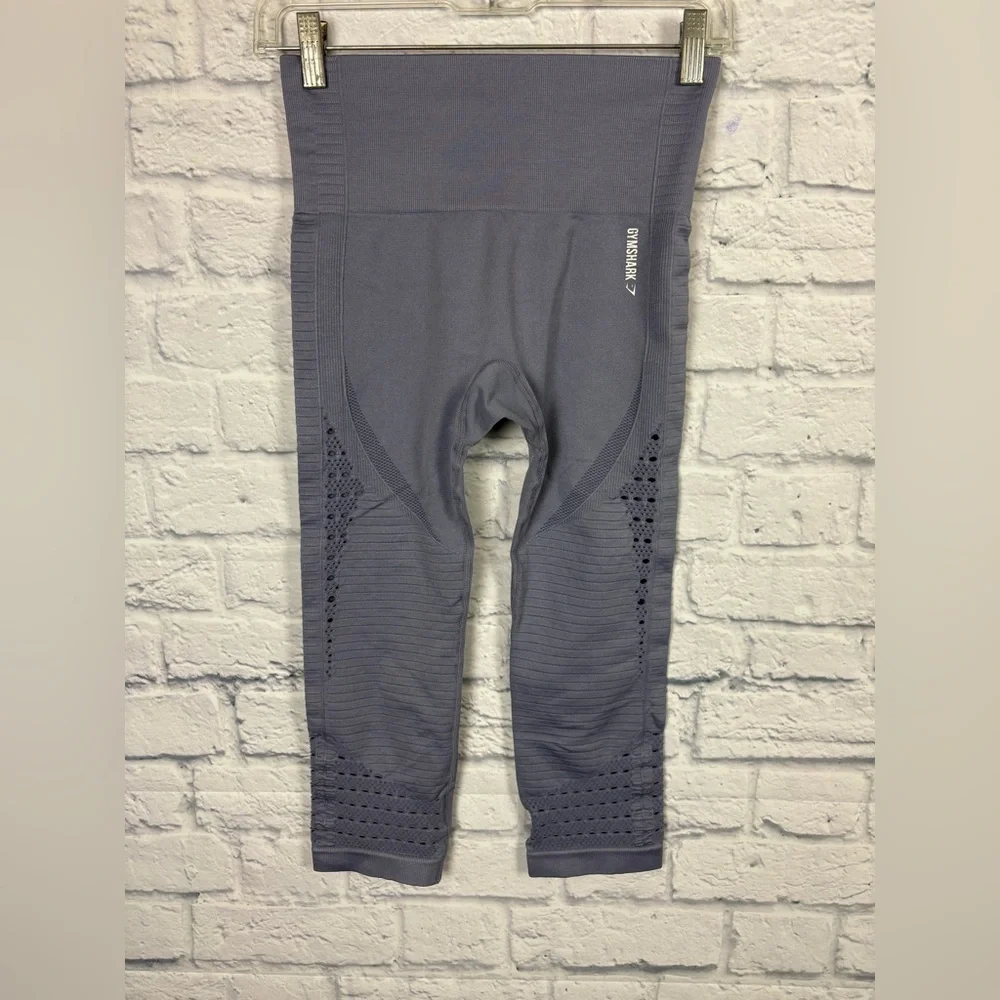 Gymshark Energy Seamless Cropped Leggings size S - Picture 2 of 5
